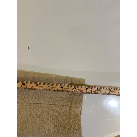 BB Dakota Fringe Drape Front Coat women’s sz Large - Picture 8 of 9